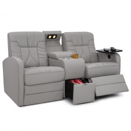 Qualitex De Leon RV Loveseat w/ Storage Console